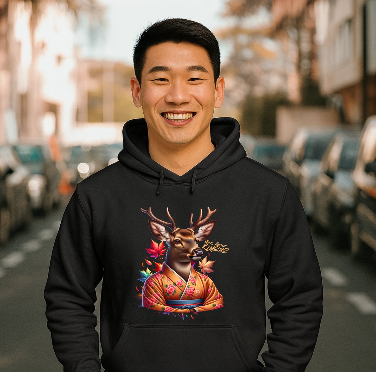 Eleganza - Unisex Hoodie - Male Deer