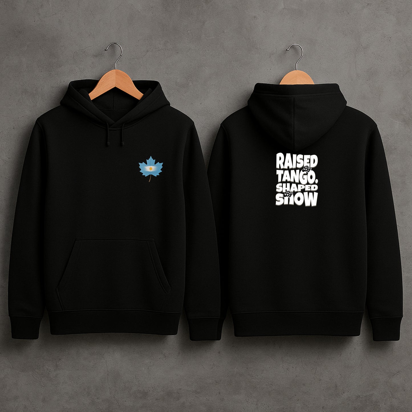 Airth - Left Chest Unisex Hoodie - Double-Sided Printed