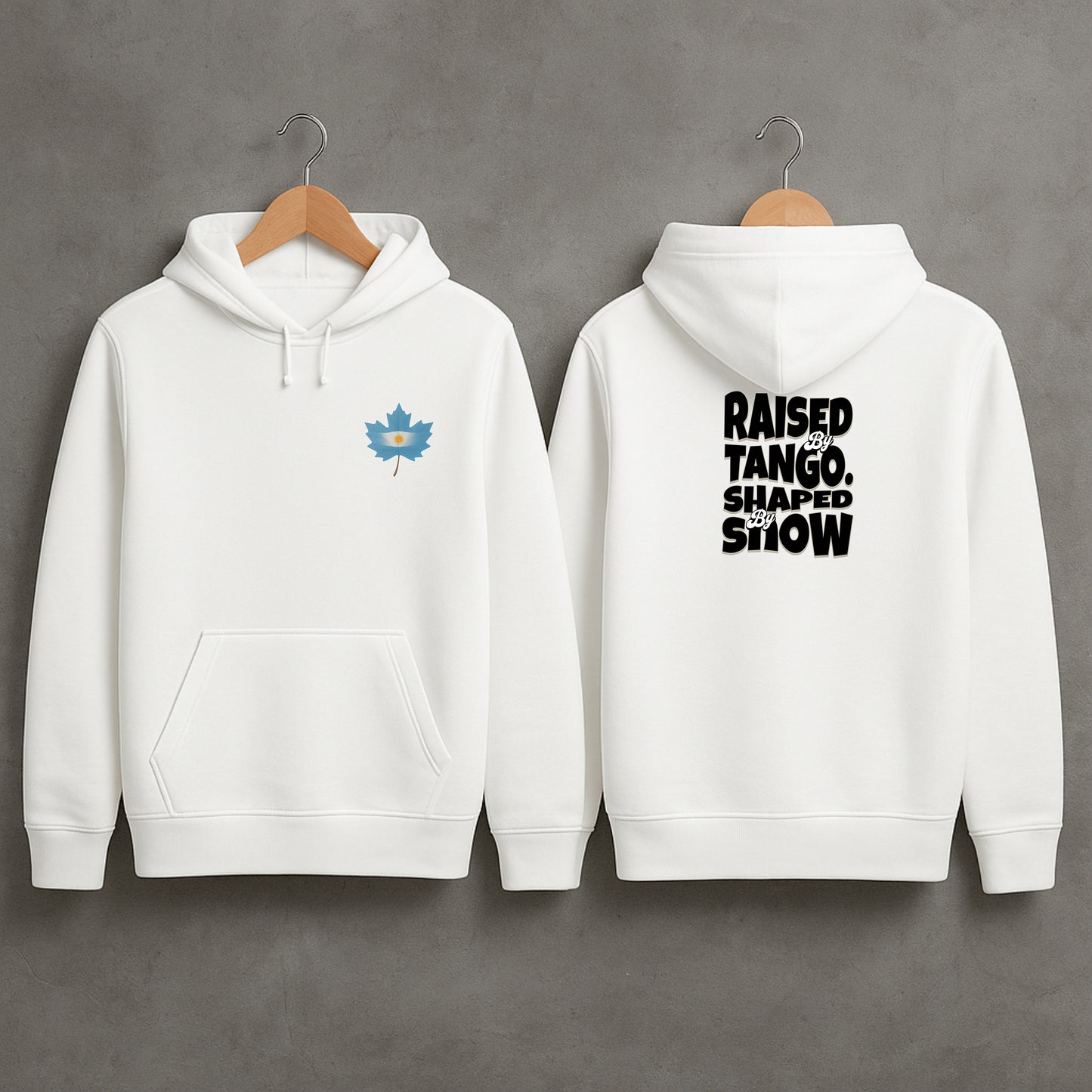 Airth - Left Chest Unisex Hoodie - Double-Sided Printed