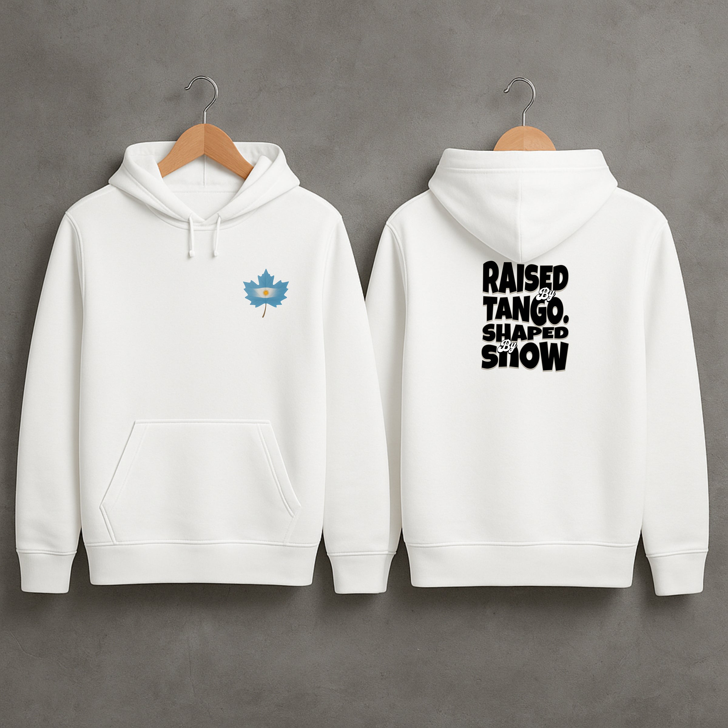 Airth - Left Chest Unisex Hoodie - Double-Sided Printed