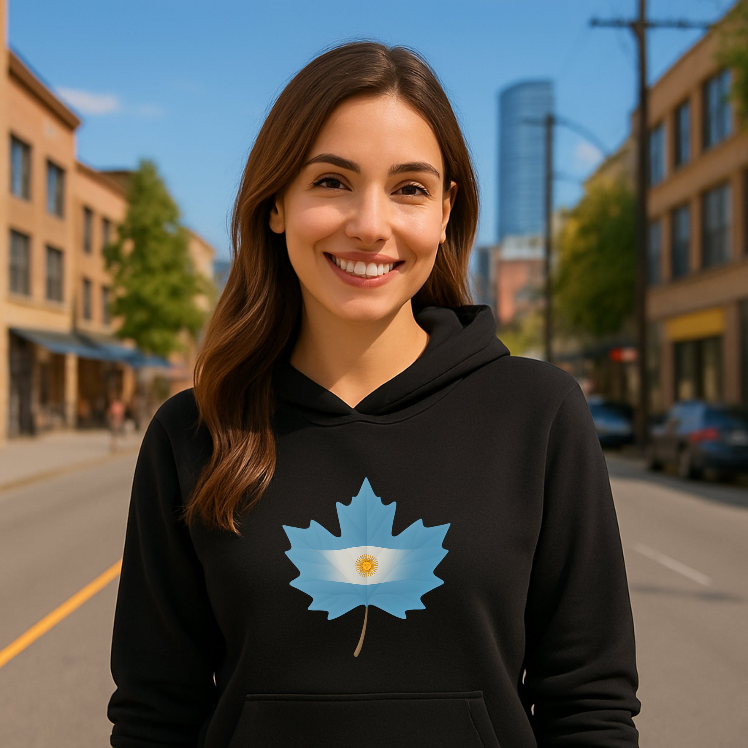 Airth - Full Front Unisex Hoodie - Double-Sided Printed