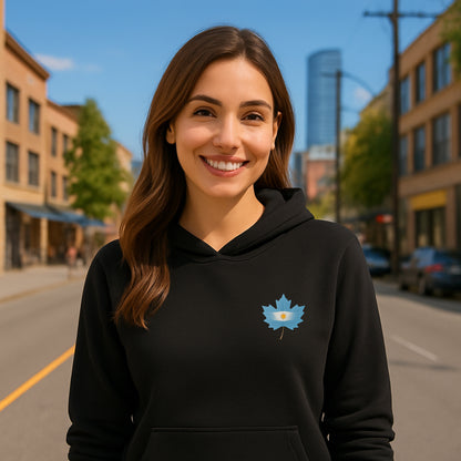 Airth - Left Chest Unisex Hoodie - Double-Sided Printed