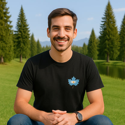 Airth - Left Chest Unisex T-Shirt - Double-Sided Printed