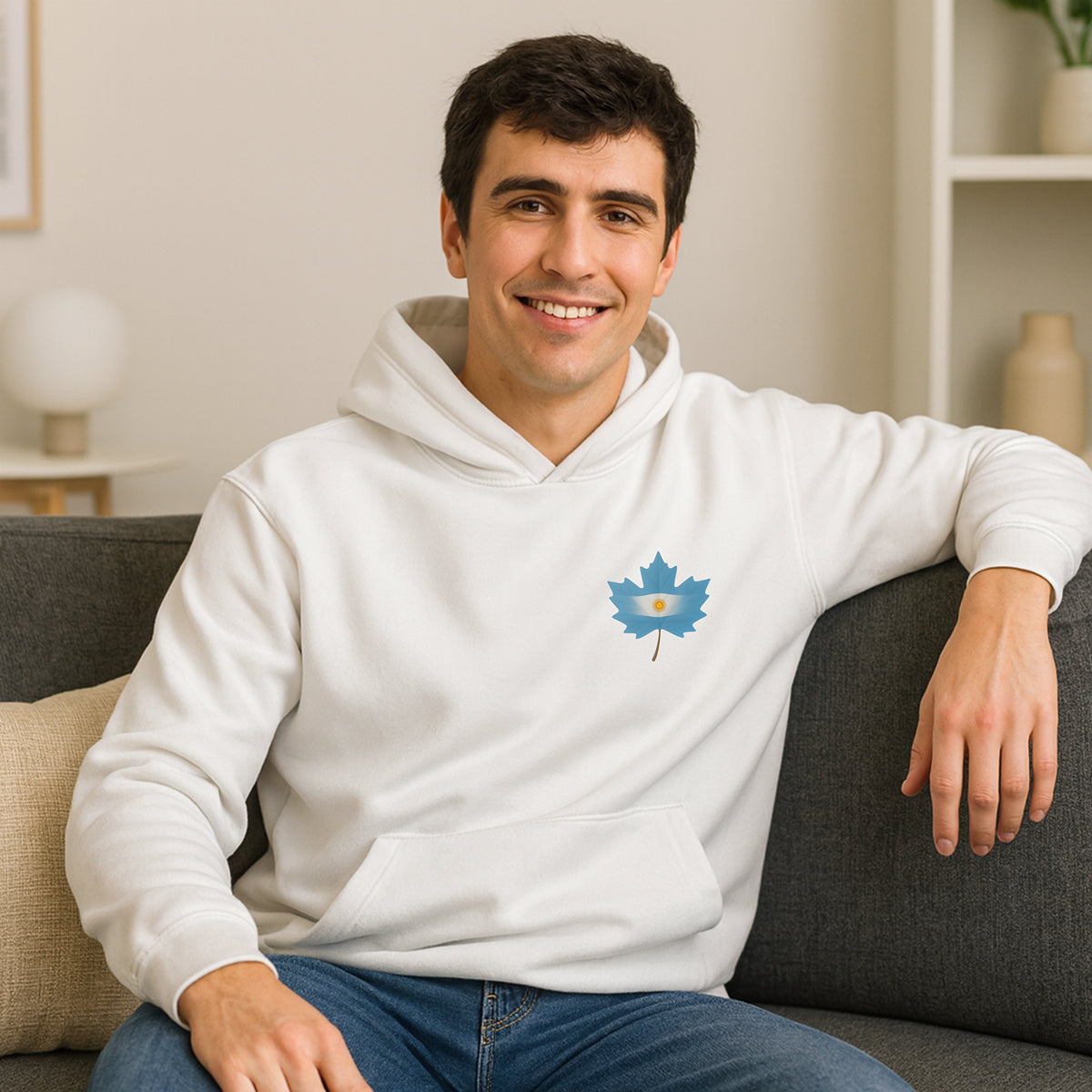 Airth - Left Chest Unisex Hoodie - Double-Sided Printed