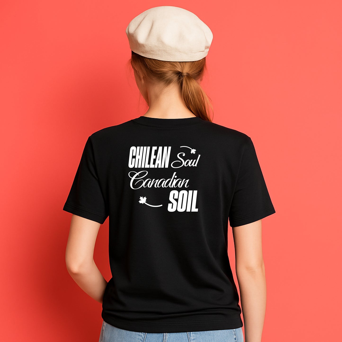 Soilmate - Left Chest Unisex T-Shirt - Double-Sided Printed