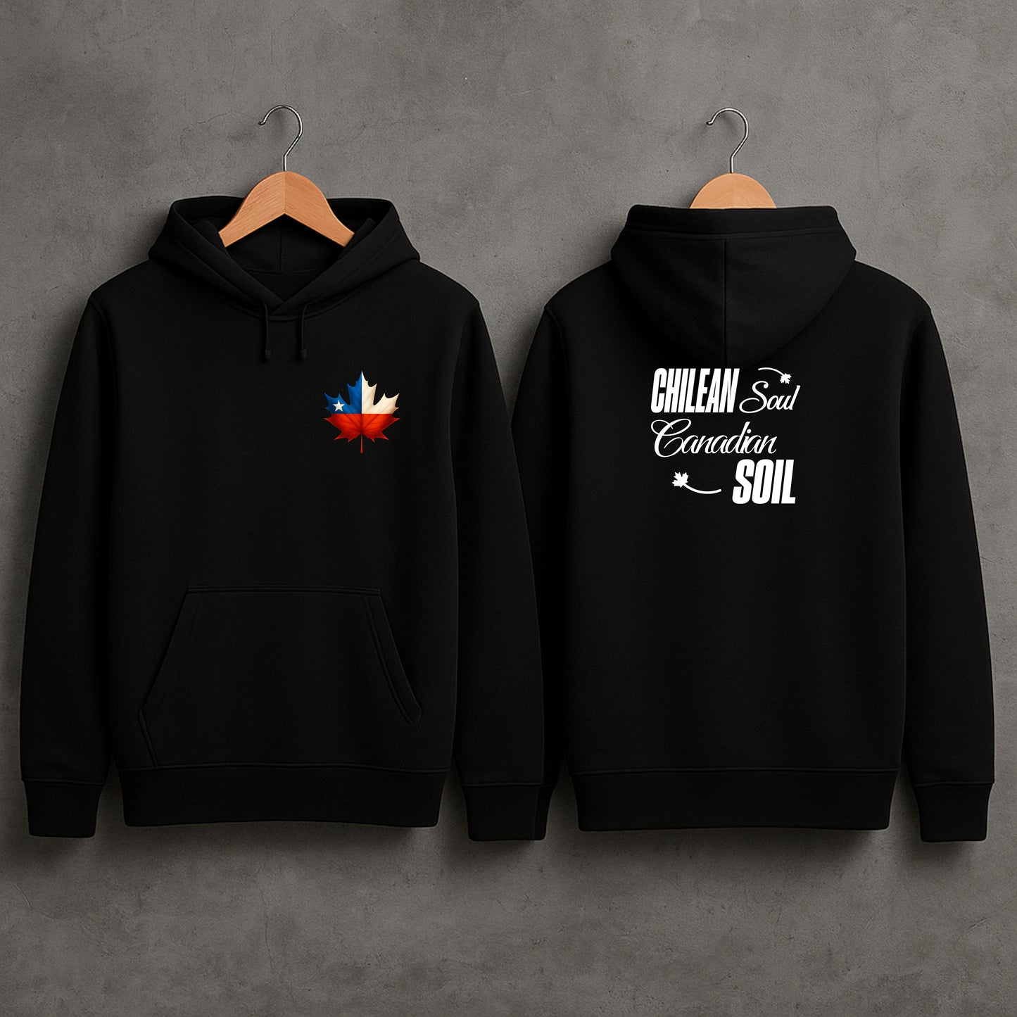 Soilmate - Left Chest Unisex Hoodie - Double-Sided Printed