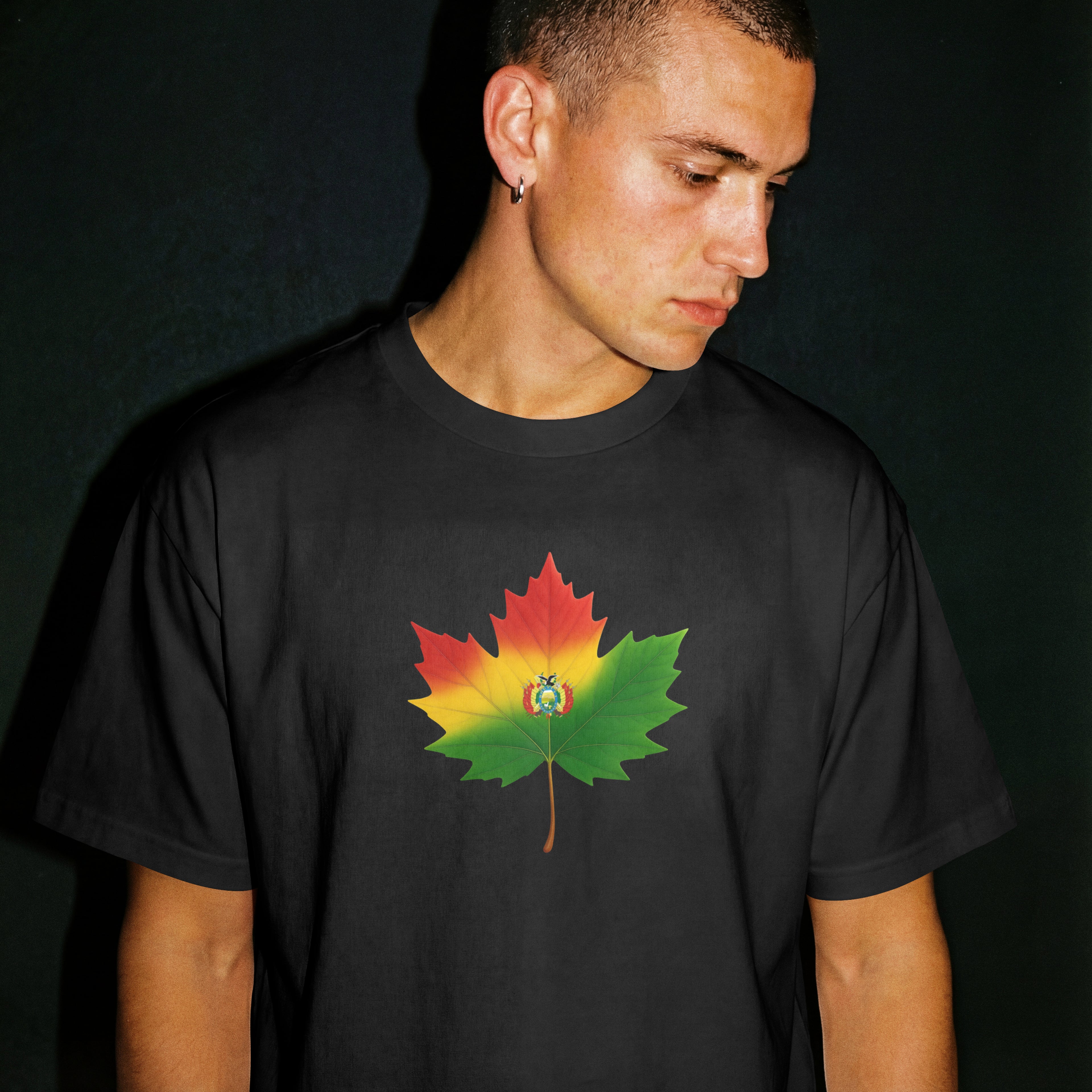 Axis - Full Front Unisex T-Shirt - Double-Sided Printed