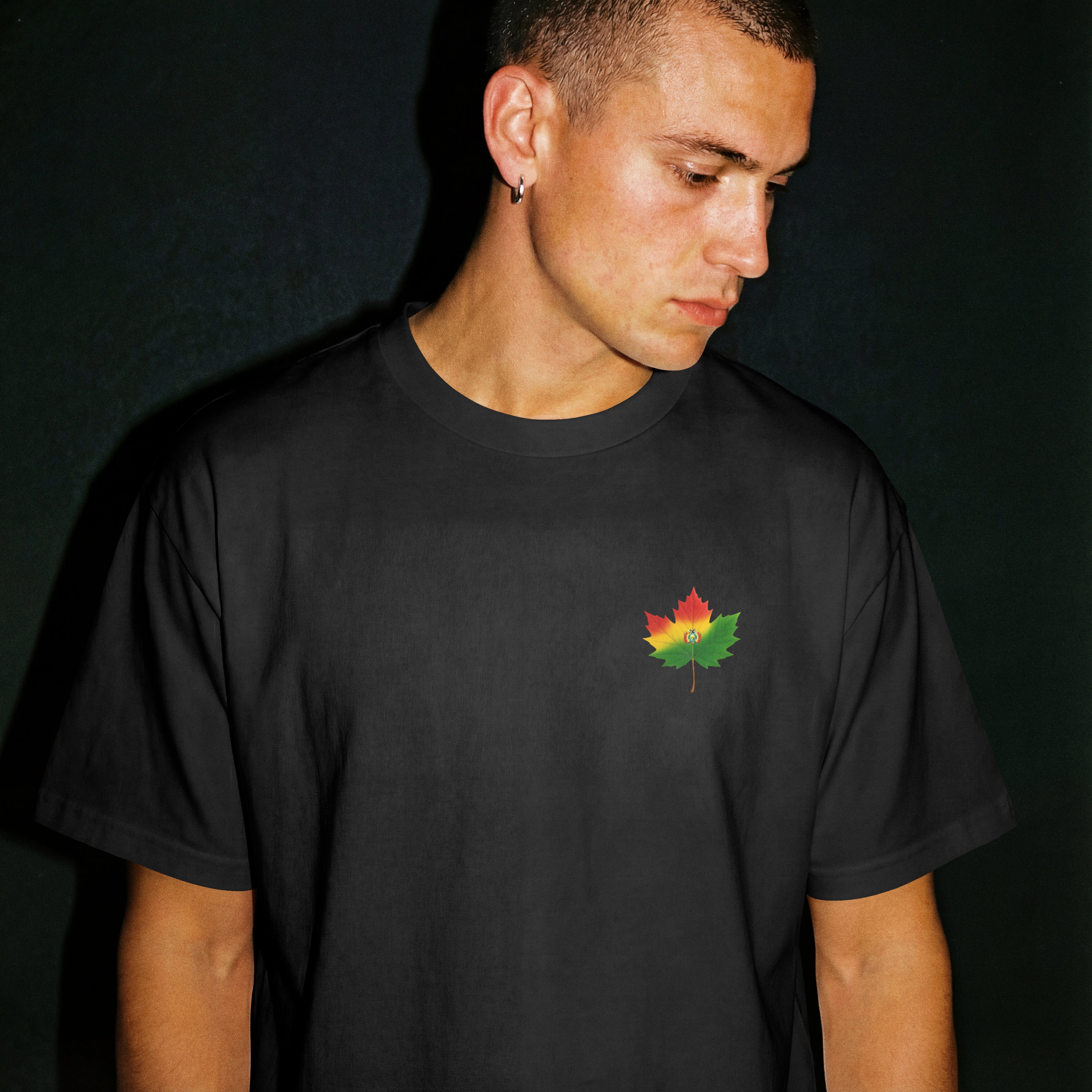 Axis - Left Chest Unisex T-Shirt - Double-Sided Printed