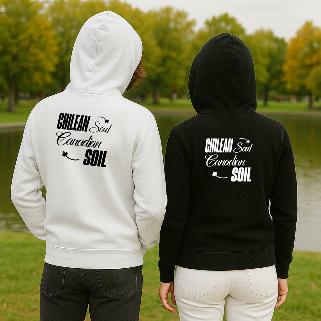 Soilmate - Left Chest Unisex Hoodie - Double-Sided Printed