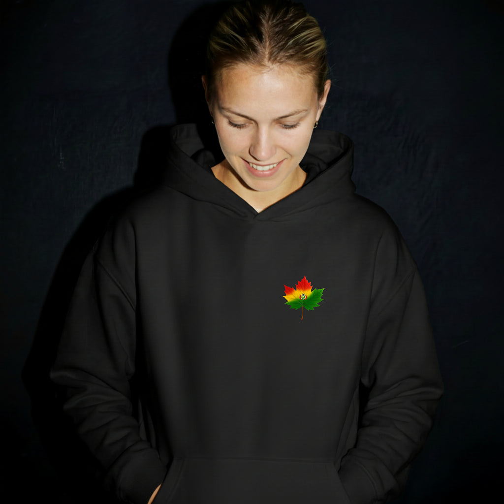 Axis - Left Chest Unisex Hoodie - Double-Sided Printed