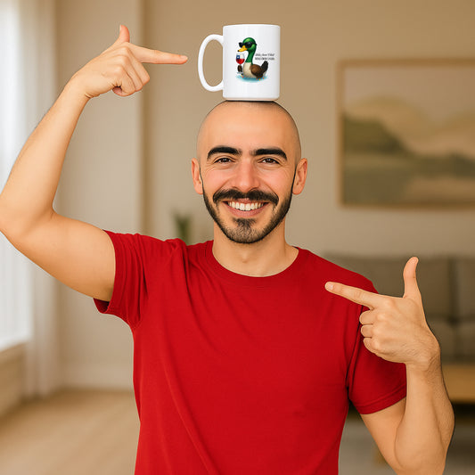 Cheers - White Coffee Tea Mug