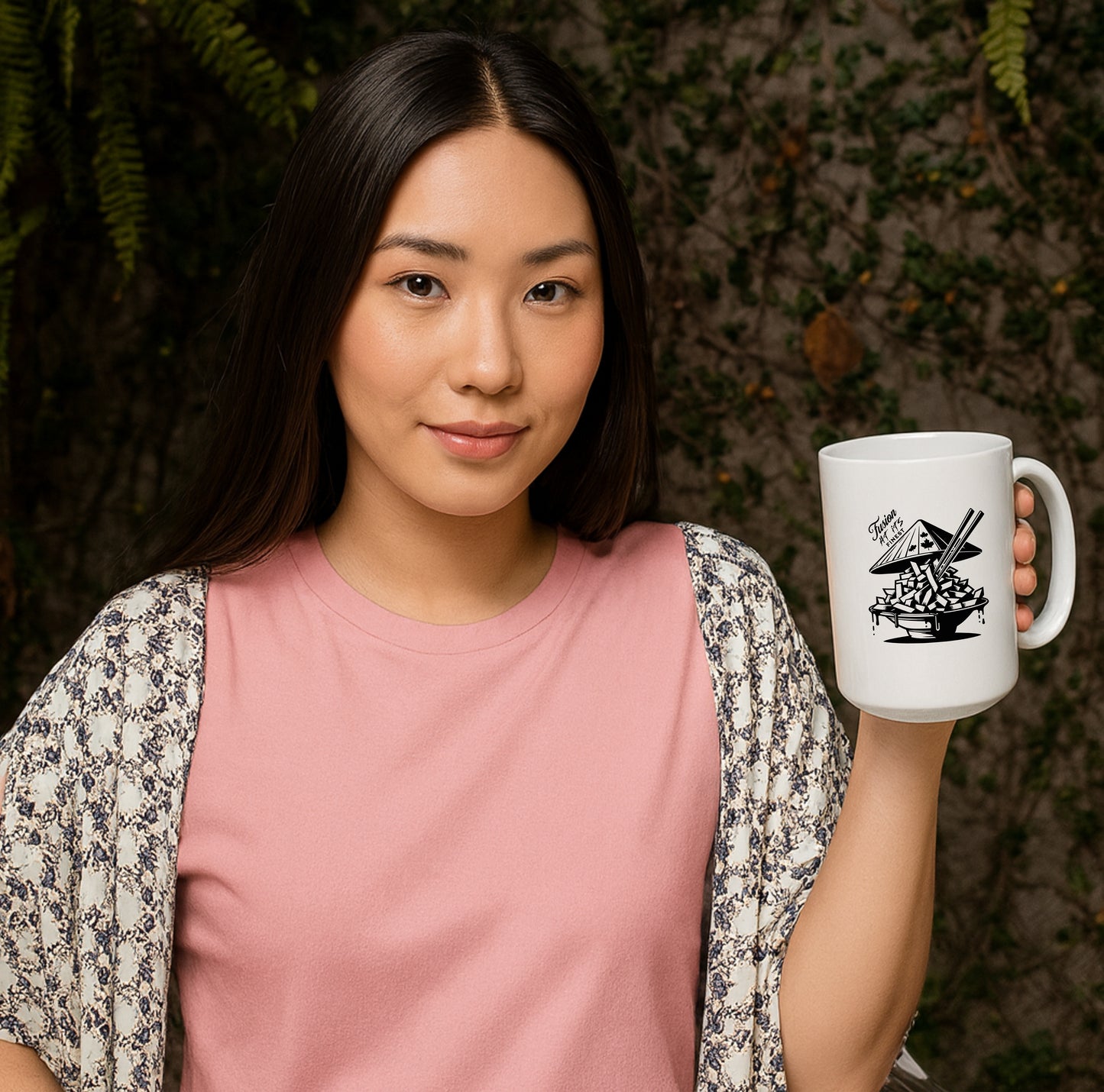 Delixir - White Coffee Tea Mug