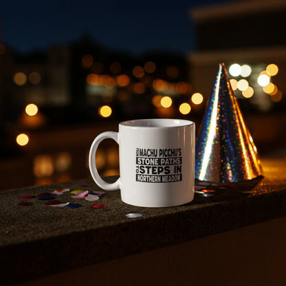 Inkaterra - White Coffee Tea Mug - Double-Sided Printed