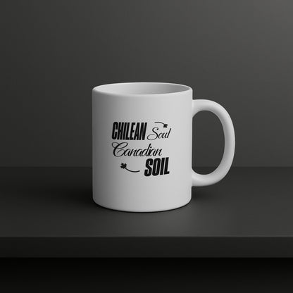 Soilmate - White Coffee Tea Mug - Double-Sided Printed