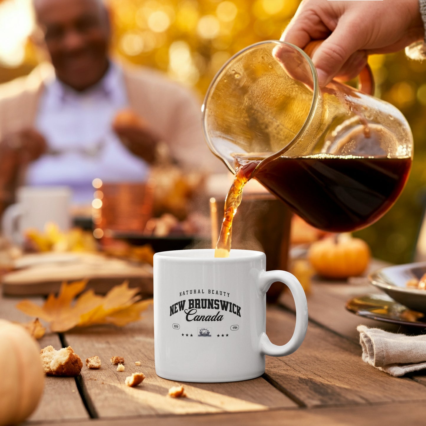 Maritide - White Coffee Tea Mug