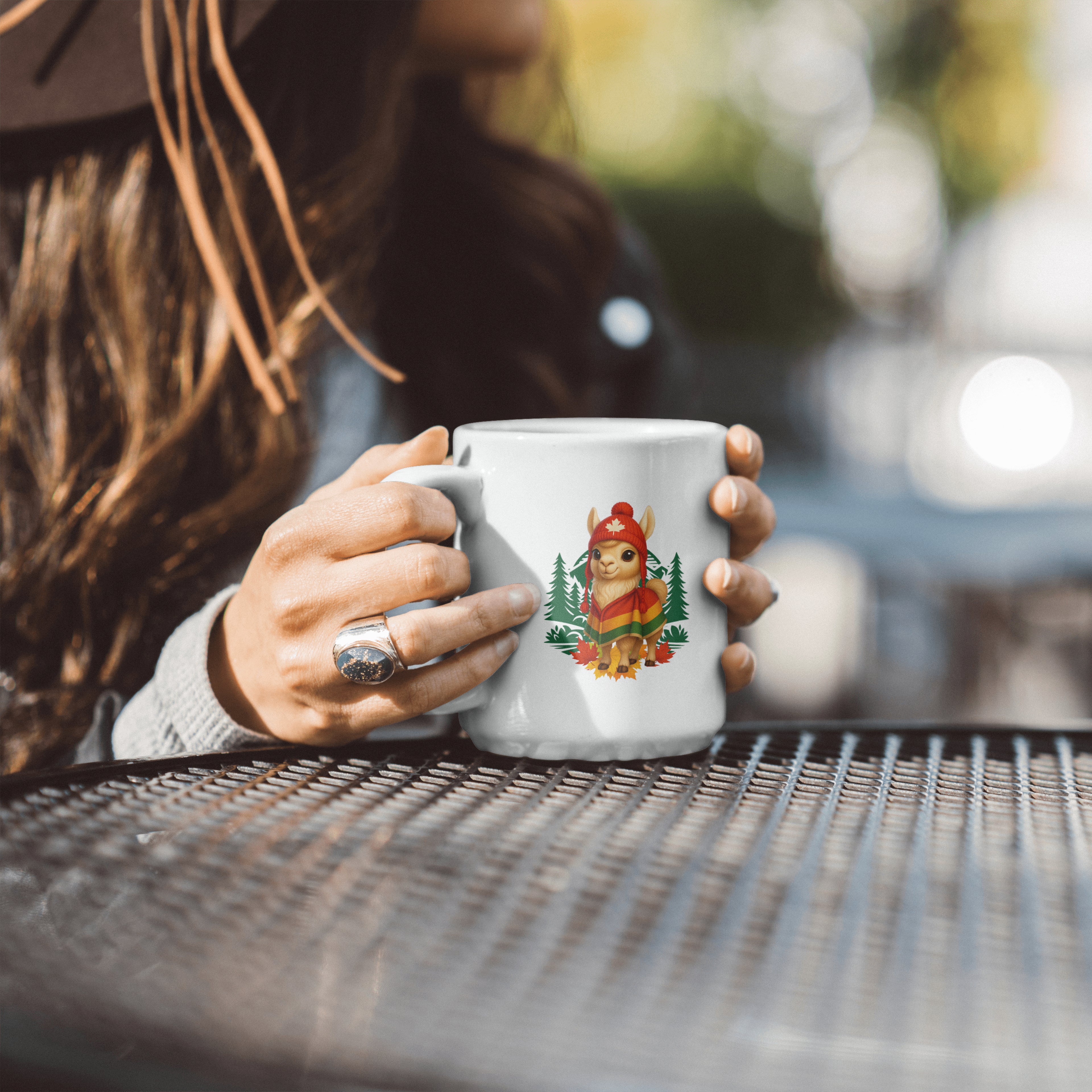 Soulink - White Coffee Tea Mug - Double-Sided Printed