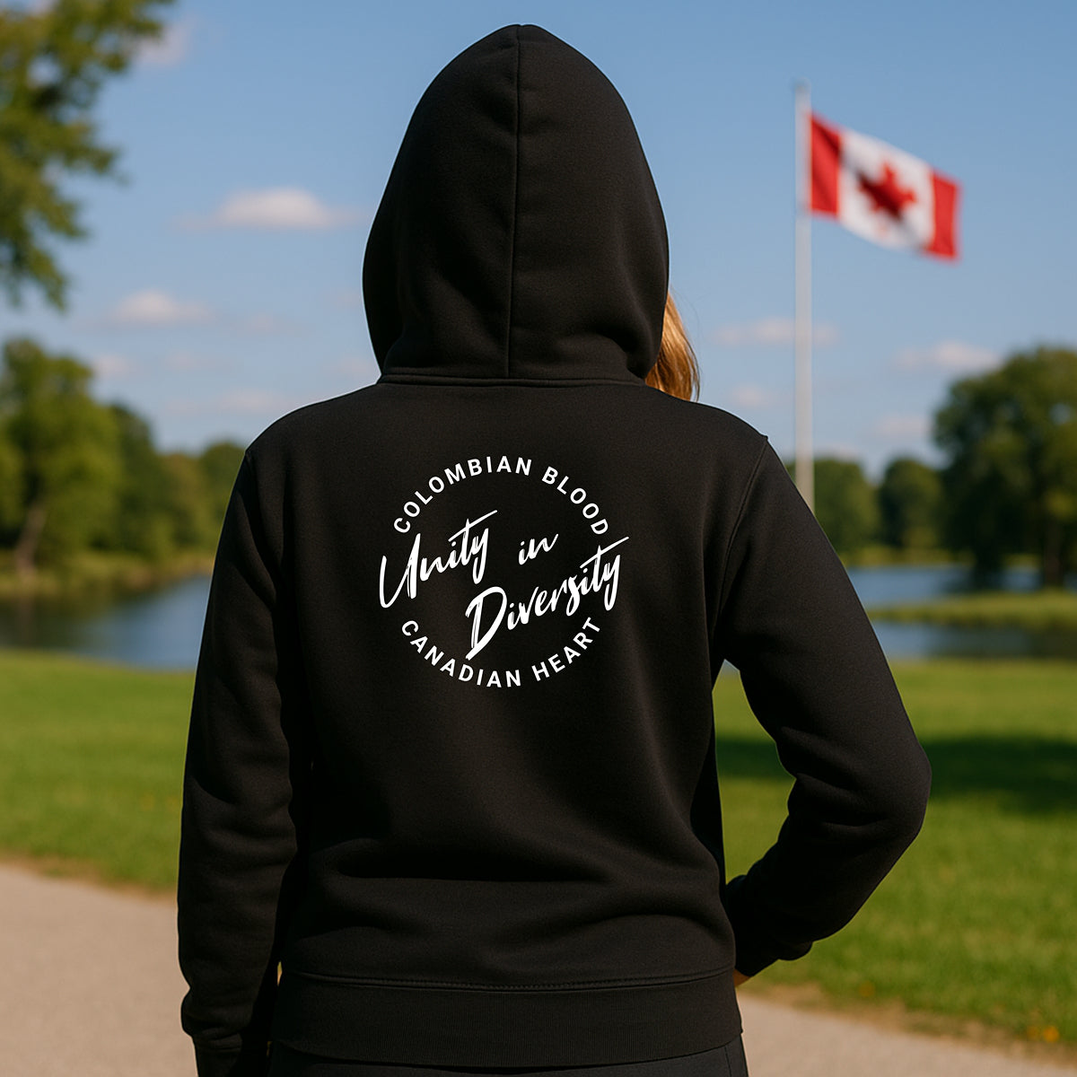 Offspring - Full Front Unisex Hoodie - Double-Sided Printed