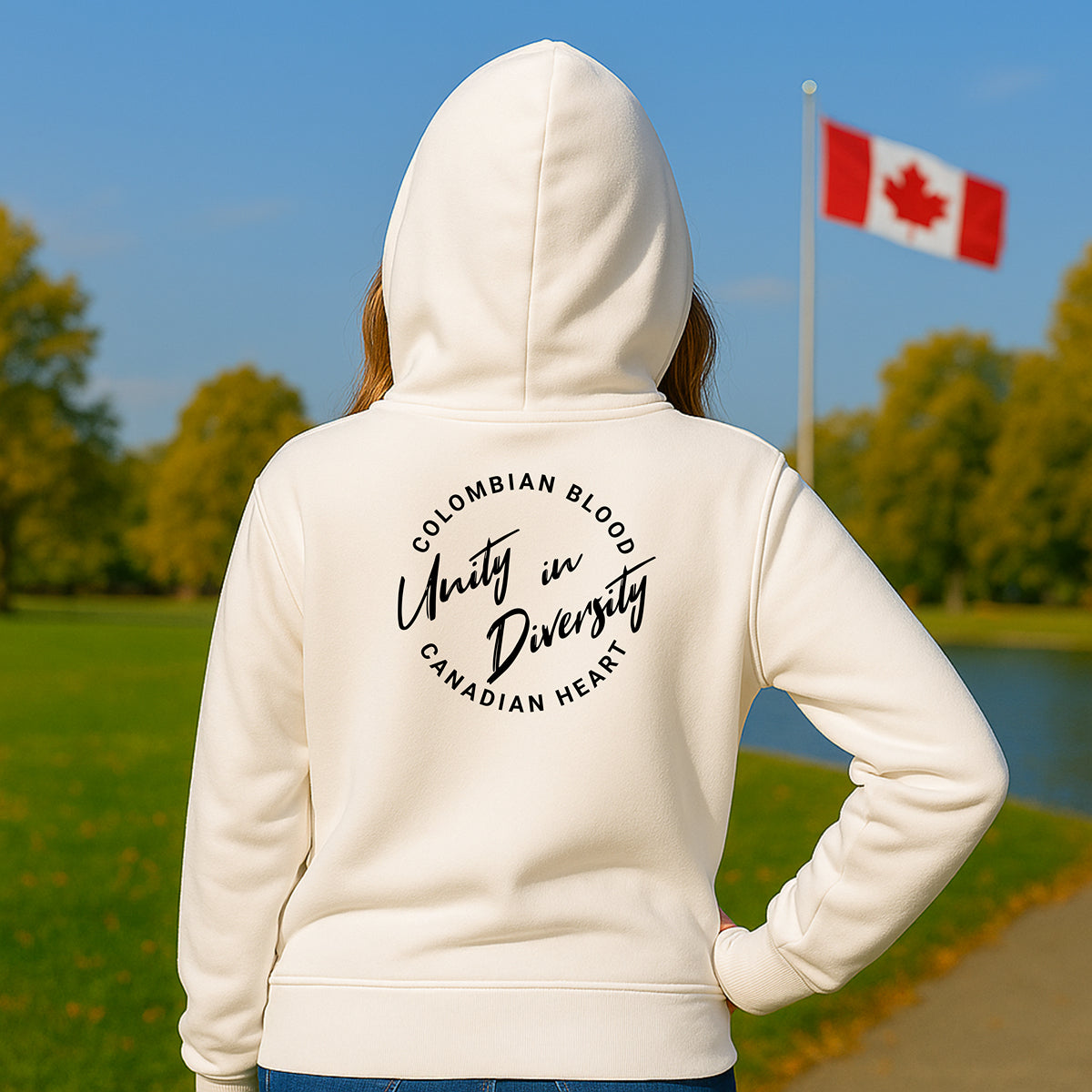 Offspring - Full Front Unisex Hoodie - Double-Sided Printed