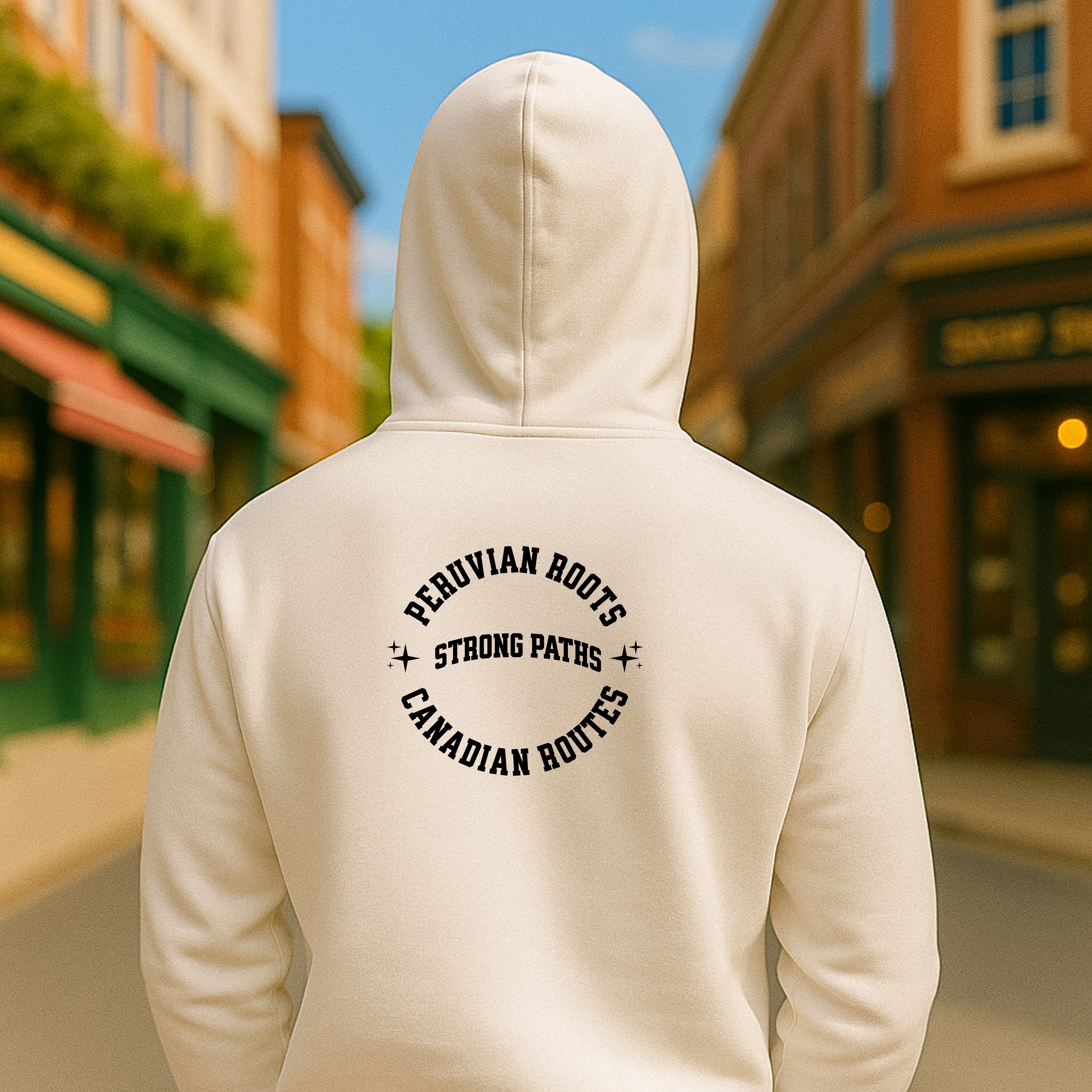 Rootes - Left Chest Unisex Hoodie - Double-Sided Printed