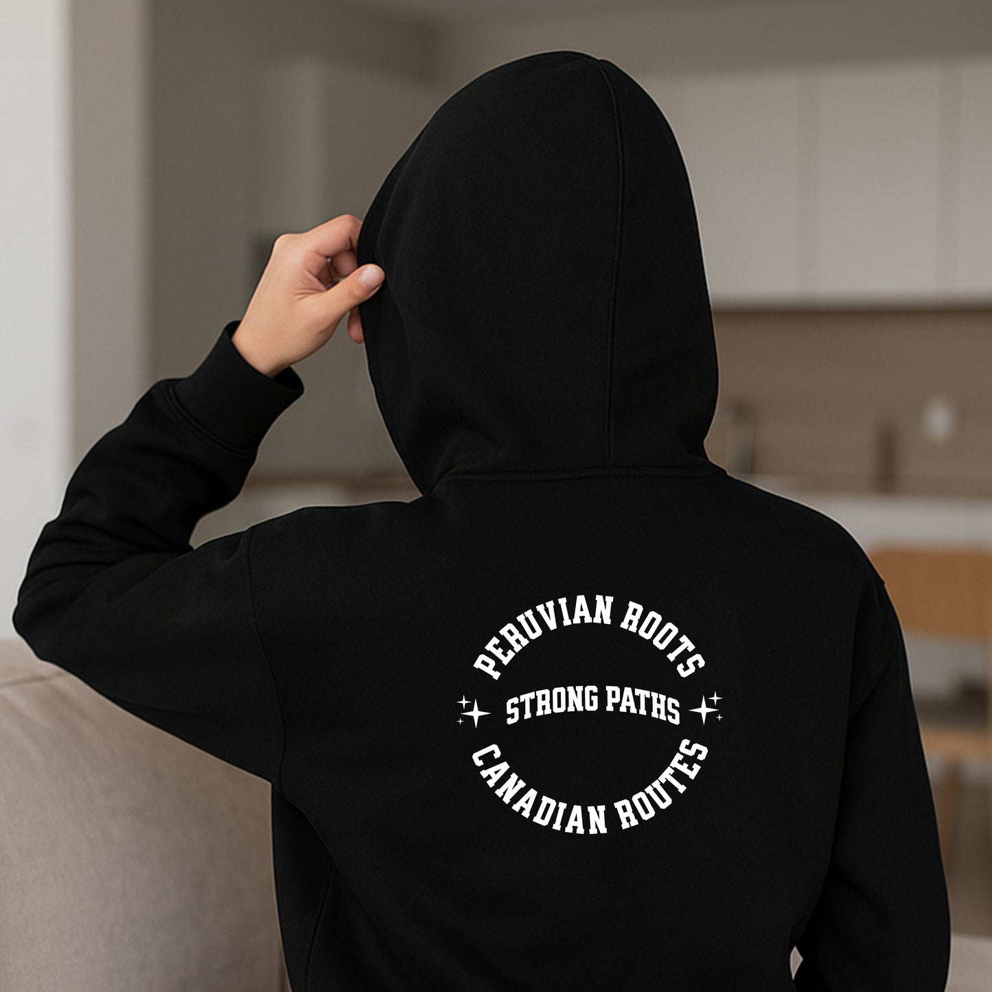 Rootes - Full Front Unisex Hoodie - Double-Sided Printed