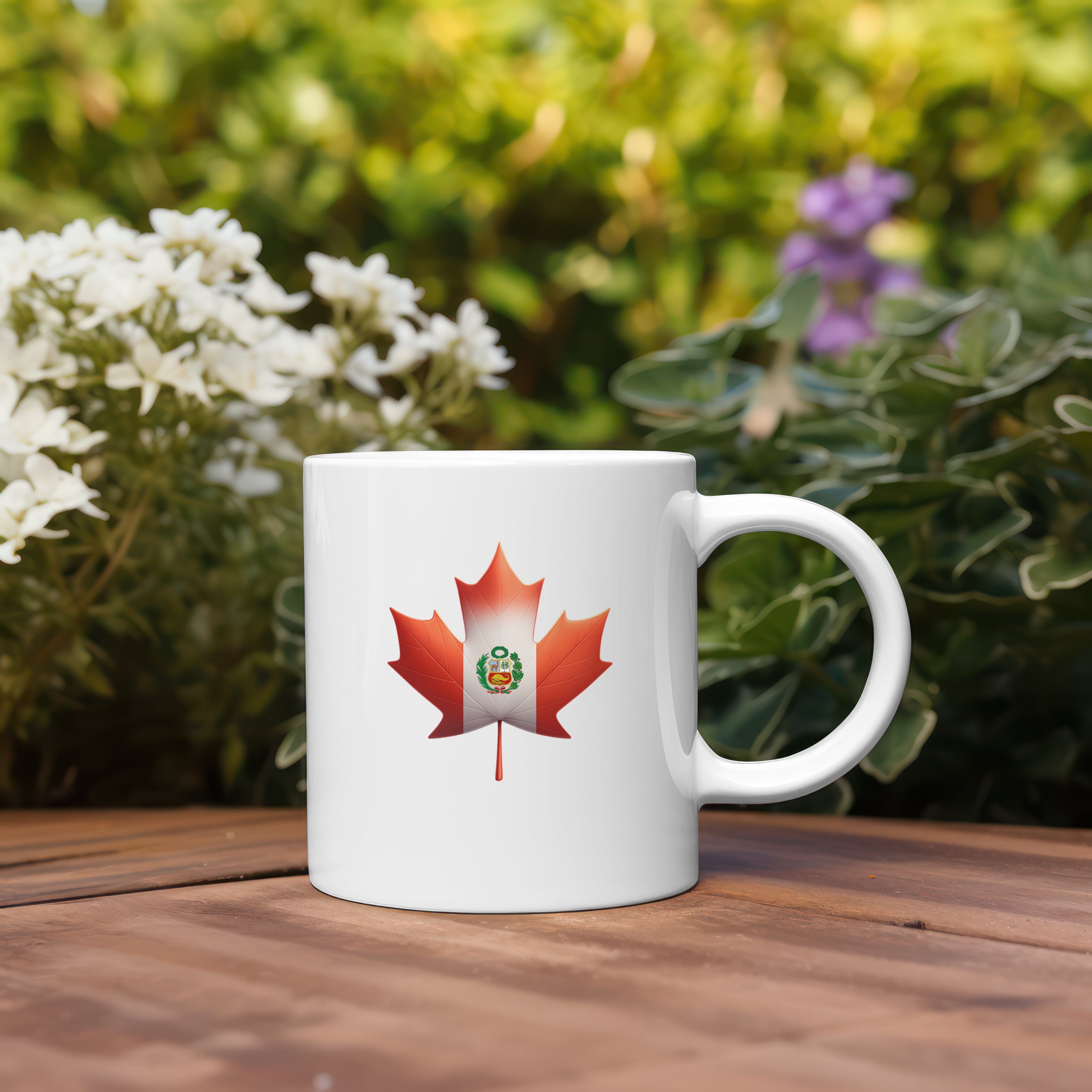 Rootes - White Coffee Tea Mug - Double-Sided Printed