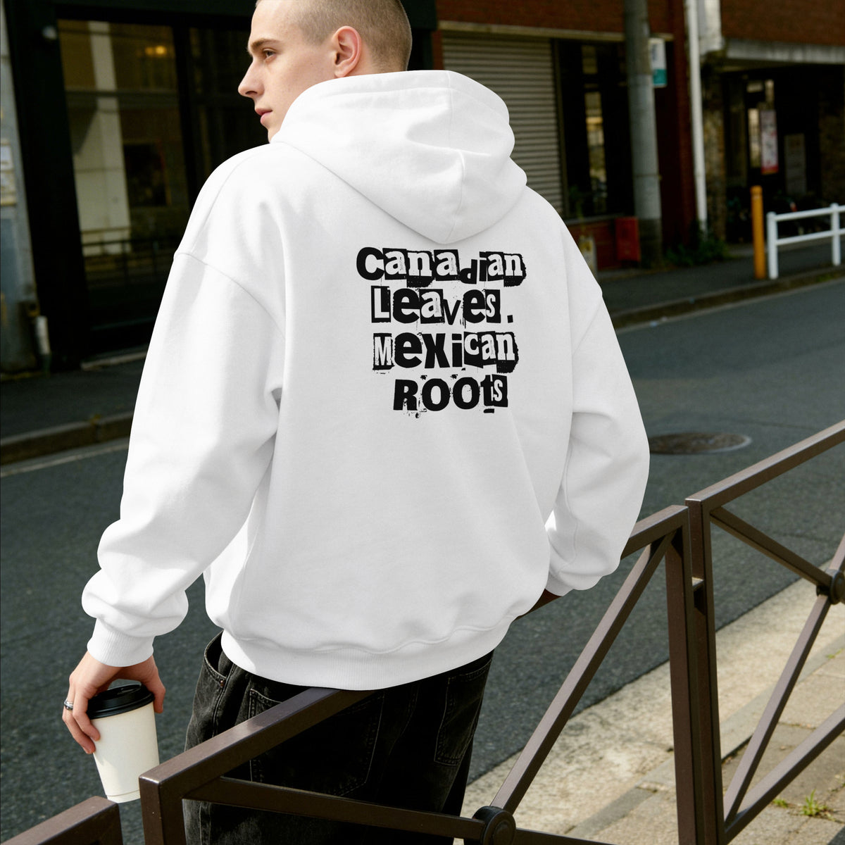 Amalgam - Left Chest Unisex Hoodie - Double-Sided Printed