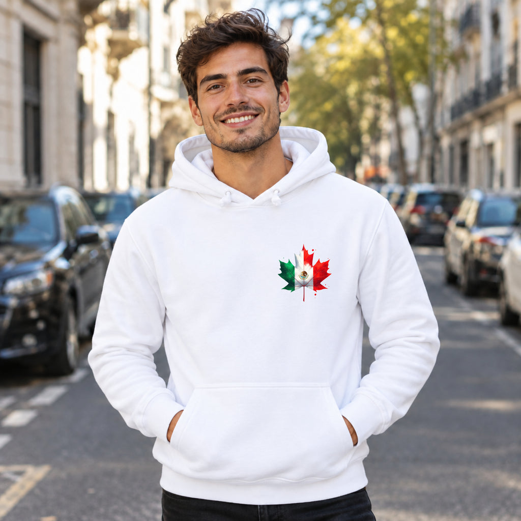 Amalgam - Left Chest Unisex Hoodie - Double-Sided Printed