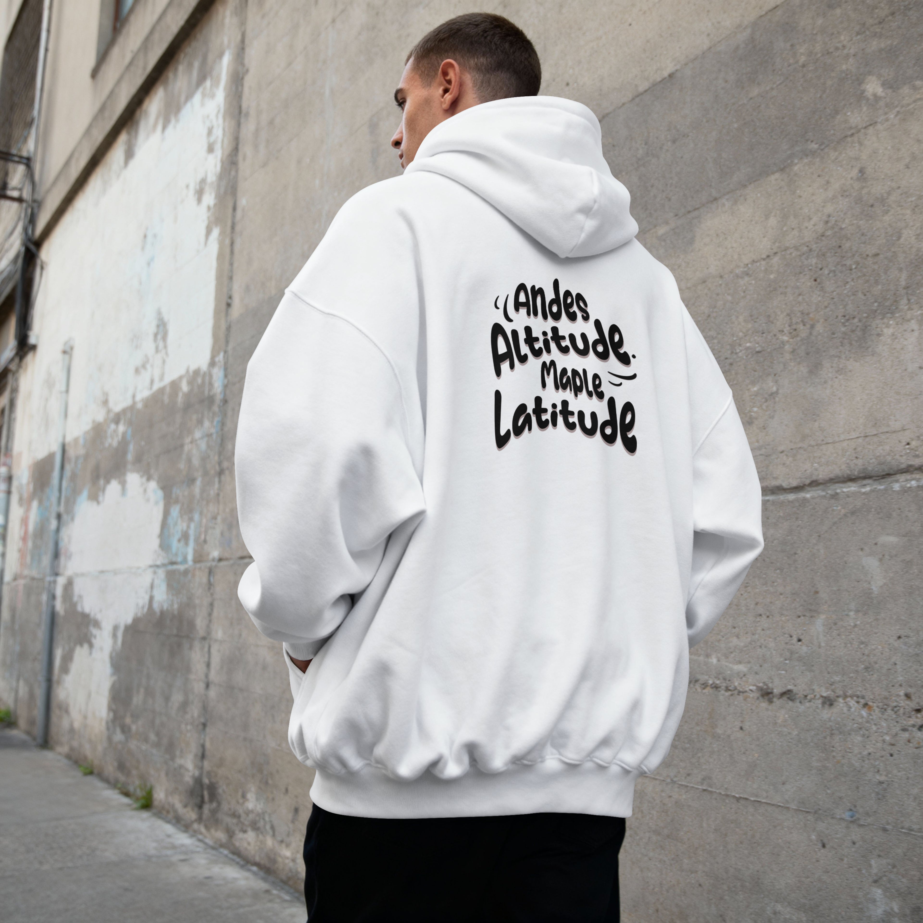 Axis - Left Chest Unisex Hoodie - Double-Sided Printed