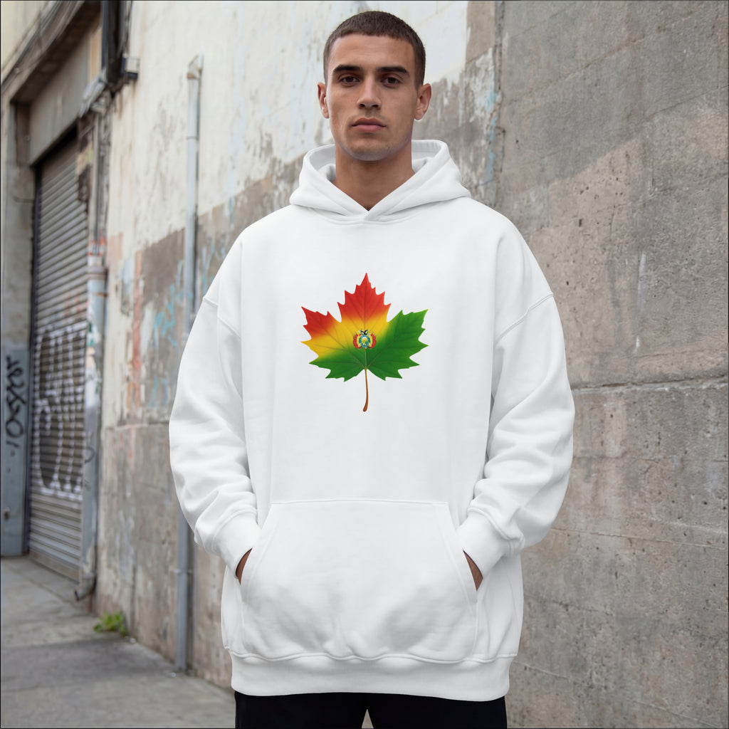 Axis - Full Front Unisex Hoodie - Double-Sided Printed