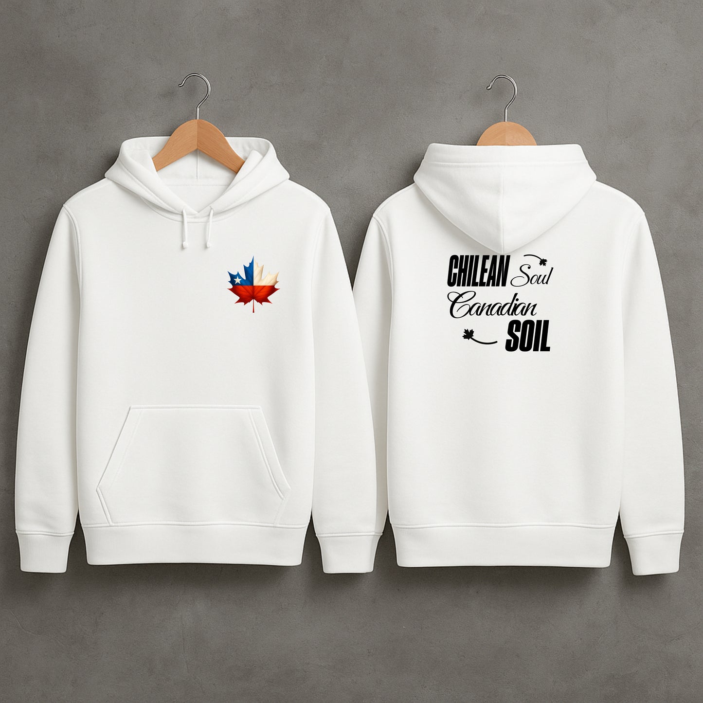 Soilmate - Left Chest Unisex Hoodie - Double-Sided Printed