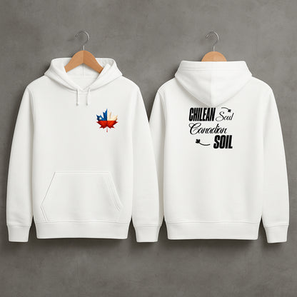 Soilmate - Left Chest Unisex Hoodie - Double-Sided Printed