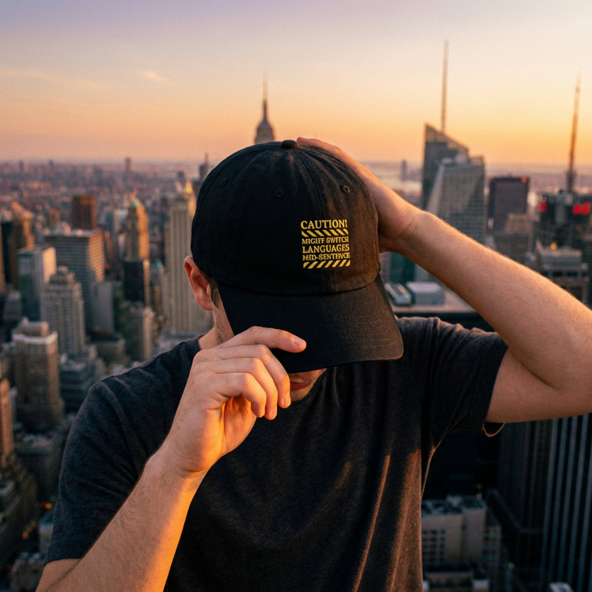 Muddle - Unisex Low-Profile Cotton Twill Cap